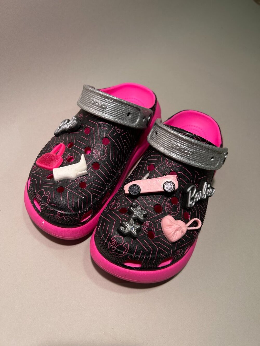 Crocs x Barbie Limited Edition Crush Clog — Size W7 - Picture 2 of 6